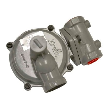 Heat Wagon Step Down Gas Pressure Regulator, 10"L, Gray B-42